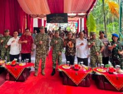 Pangdam I/BB Bersama Pemko/Pemda se-Kepulauan Nias, Ikuti Launching Jembatan dan Sumur Bor Nasional di Gunungsitoli