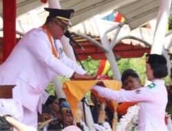 Peringatan HUT ke-81 RI di Kota Gunungsitoli Berlangsung Khidmat dan Meriah