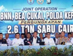 Operasi Gabungan Ungkap 2,6 Ton Metamfetamin Cair di Kapal MV OCEAN PORTER, Selamatkan 14 Juta Jiwa