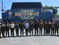 TNI AD Resmi Tutup Karya Bakti Skala Besar di Kepulauan Nias