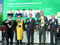 Dies Natalis ke-74: Wagub Surya Apresiasi Kontribusi USU dalam Pendidikan, Riset, dan Pembangunan Sumut