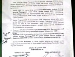 Pimpinan DPR RI Siap Mundur Jika RUU Perampasan Aset Gagal Disahkan