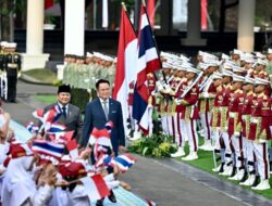 Presiden Prabowo Sambut Resmi Kunjungan Perdana Menteri Tailan di Istana Merdeka