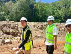 Wapres RI Gibran Rakabuming didampingi Gubernur Sumut dan Bupati Tapteng, Tinjau Pembangunan Sabodam di Hutanabolon