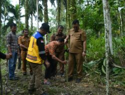 Bupati Nias Selatan Tandai Pembangunan Jembatan di Ulu Idano Duo