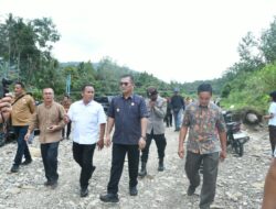 Bupati Nias Selatan Tinjau Infrastruktur dan Gelar Rakor Percepatan Program di Aramo