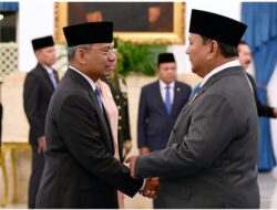 Reshuffle Kabinet, Presiden Prabowo Lantik Suahasil Nazara sebagai Menteri Keuangan