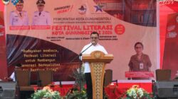 Festival Literasi Perdana Resmi Dibuka, Wali Kota Gunungsitoli Dorong Budaya Membaca dan Penguatan SDM