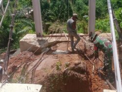 Jembatan Gantung Bosar Galugur Simalungun Capai 81,6 Persen, Akses Warga Segera Terhubung