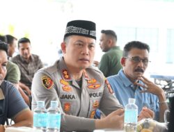 Kapolres Pidie dan KPA Sepakat Perkuat Komunikasi Jaga Perdamaian Aceh