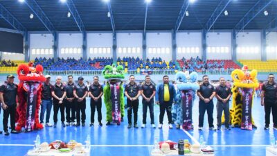 Semarak HUT TNI ke-81, Pembukaan Turnamen Futsal Piala Panglima TNI Tahun 2026 Digelar di Pancing Medan