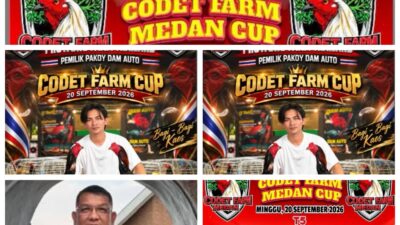 Codet dan Aan Gelar Perjudian Laga Ayam di Kota Binjai, Polisi Diduga Tutup Mata