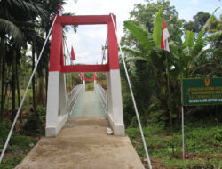 Perbaikan Jembatan Gantung Batangtura Rampung, Warga Gunung Manumpak Kini Lebih Mudah Beraktivitas