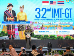 Gubernur Bobby Dorong IMT-GT Lahirkan Proyek Konkret dan Investasi Berdampak bagi Masyarakat