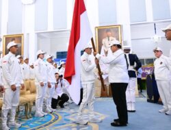Presiden Prabowo Lepas Kontingen Indonesia Menuju Asian Games XX Aichi-Nagoya 2026, Janjikan Bonus Rp3 Miliar
